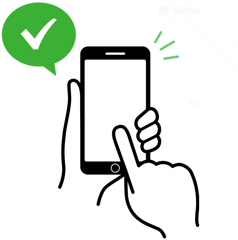 LINEで弊社にメッセージを送る